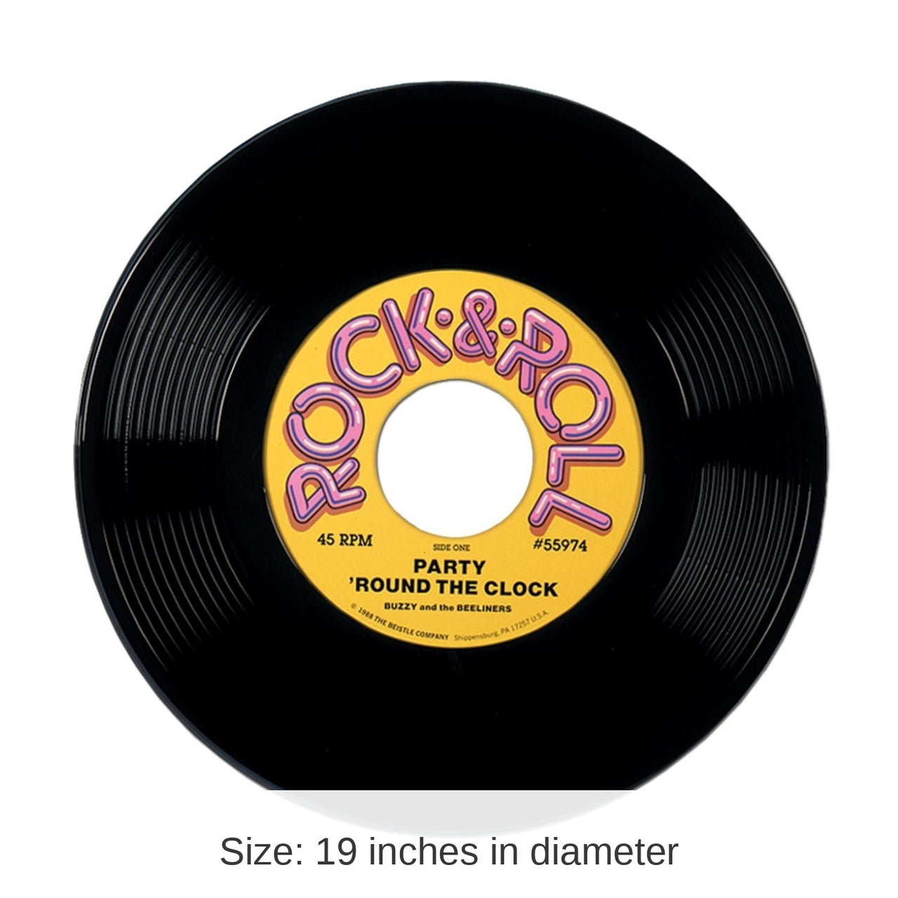 12 Pack Bulk Plastic Party Record