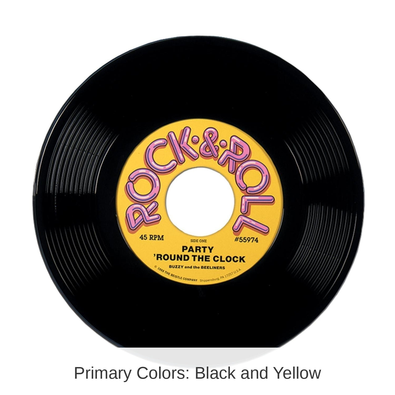 12 Pack Bulk Plastic Party Record