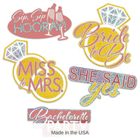 60 Piece Bulk Bachelorette Cutouts