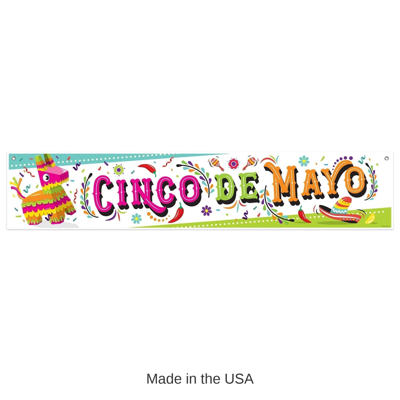 12 Pack Bulk Cinco De Mayo Banner