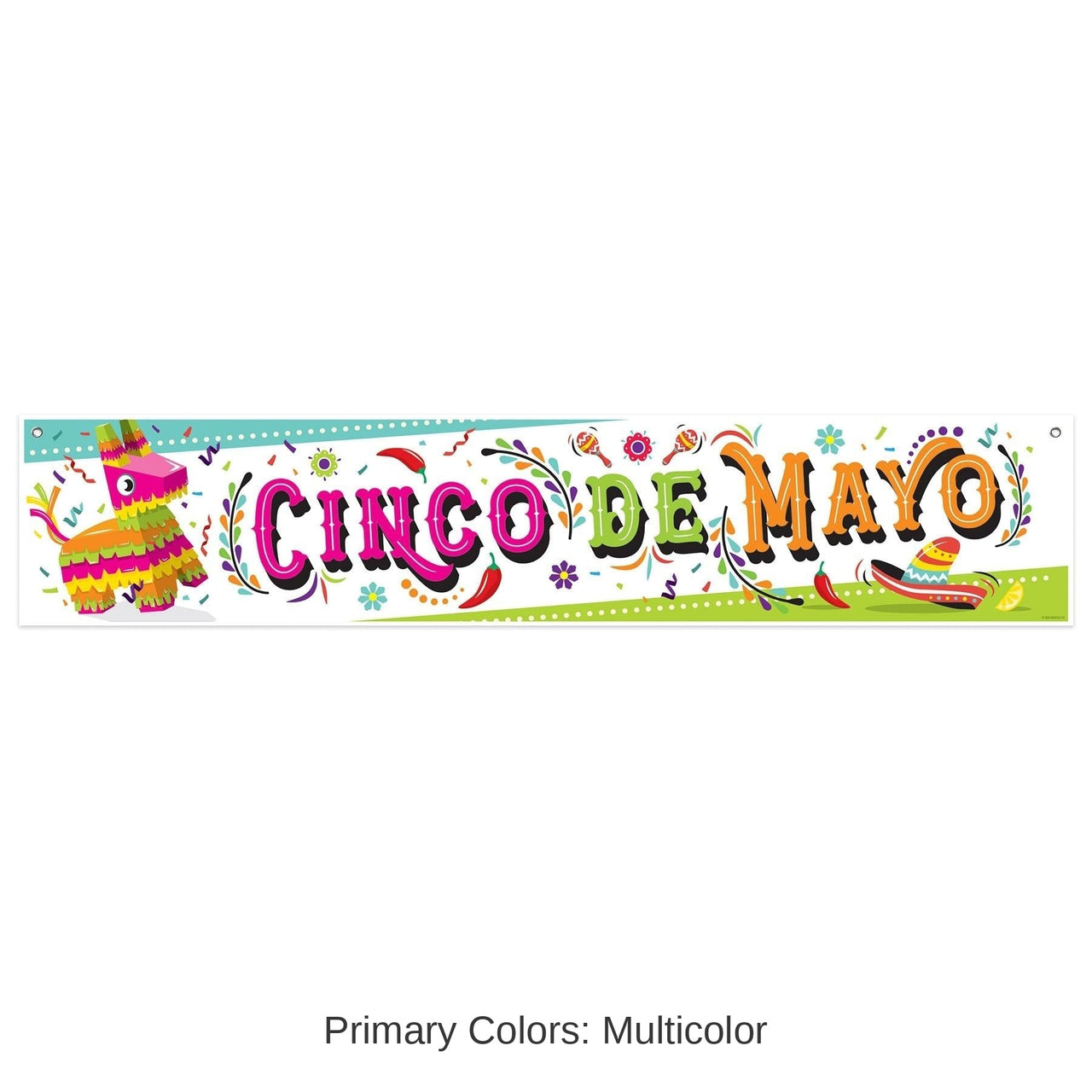 12 Pack Bulk Cinco De Mayo Banner