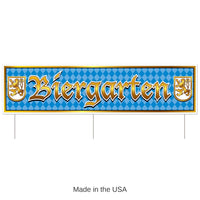 6 Pack Bulk Plastic Jumbo Oktoberfest Biergarten Yard Sign