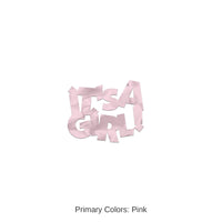 12 Pack Bulk Jumbo It's A Girl Confetti