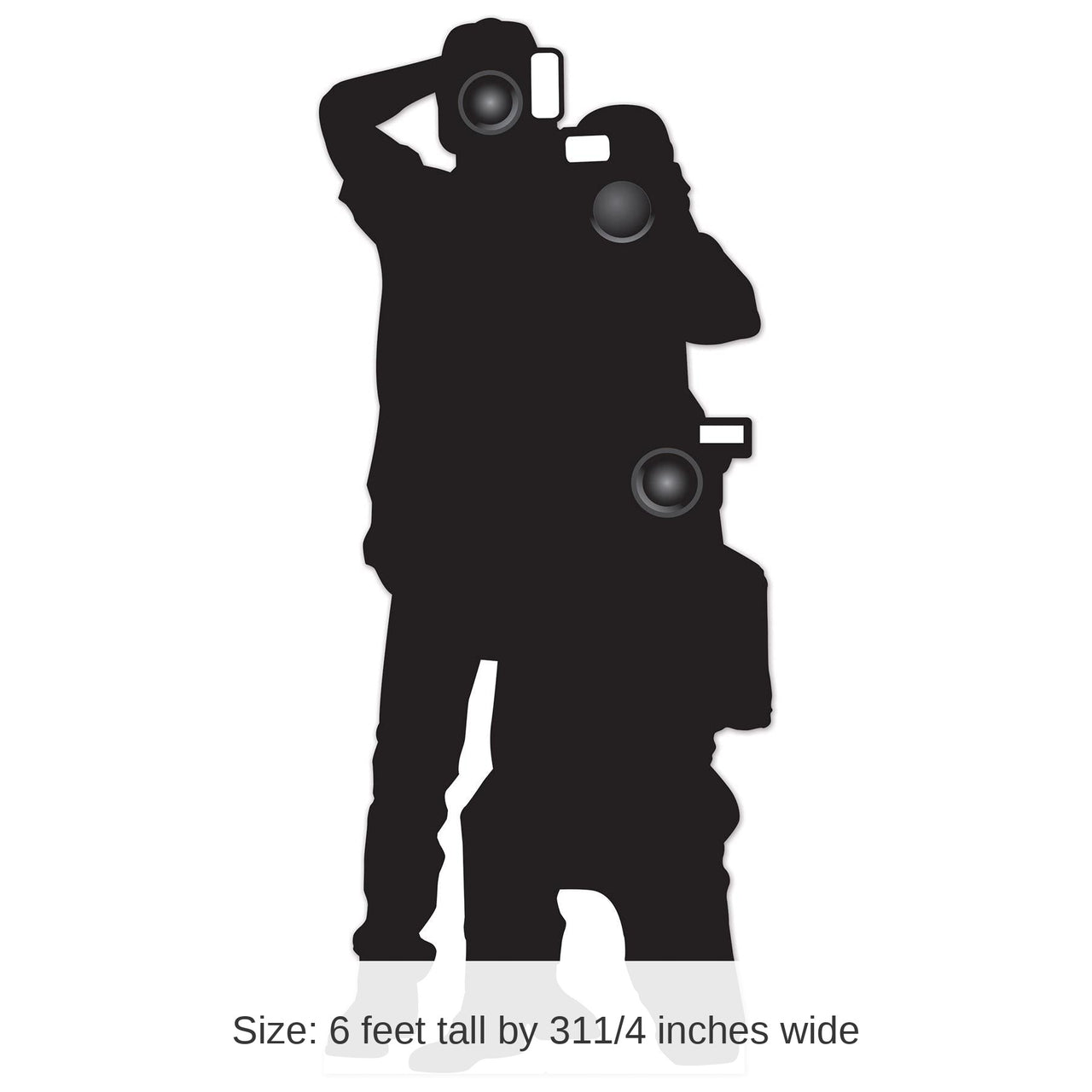4 Pack Bulk Paparazzi Party Stand-Up Decoration