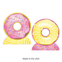 12 Pack Bulk 3-D Donut Party Centerpiece