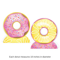 12 Pack Bulk 3-D Donut Party Centerpiece