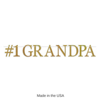 12 Pack Bulk Grandparent's Day #1 Grandpa Streamer