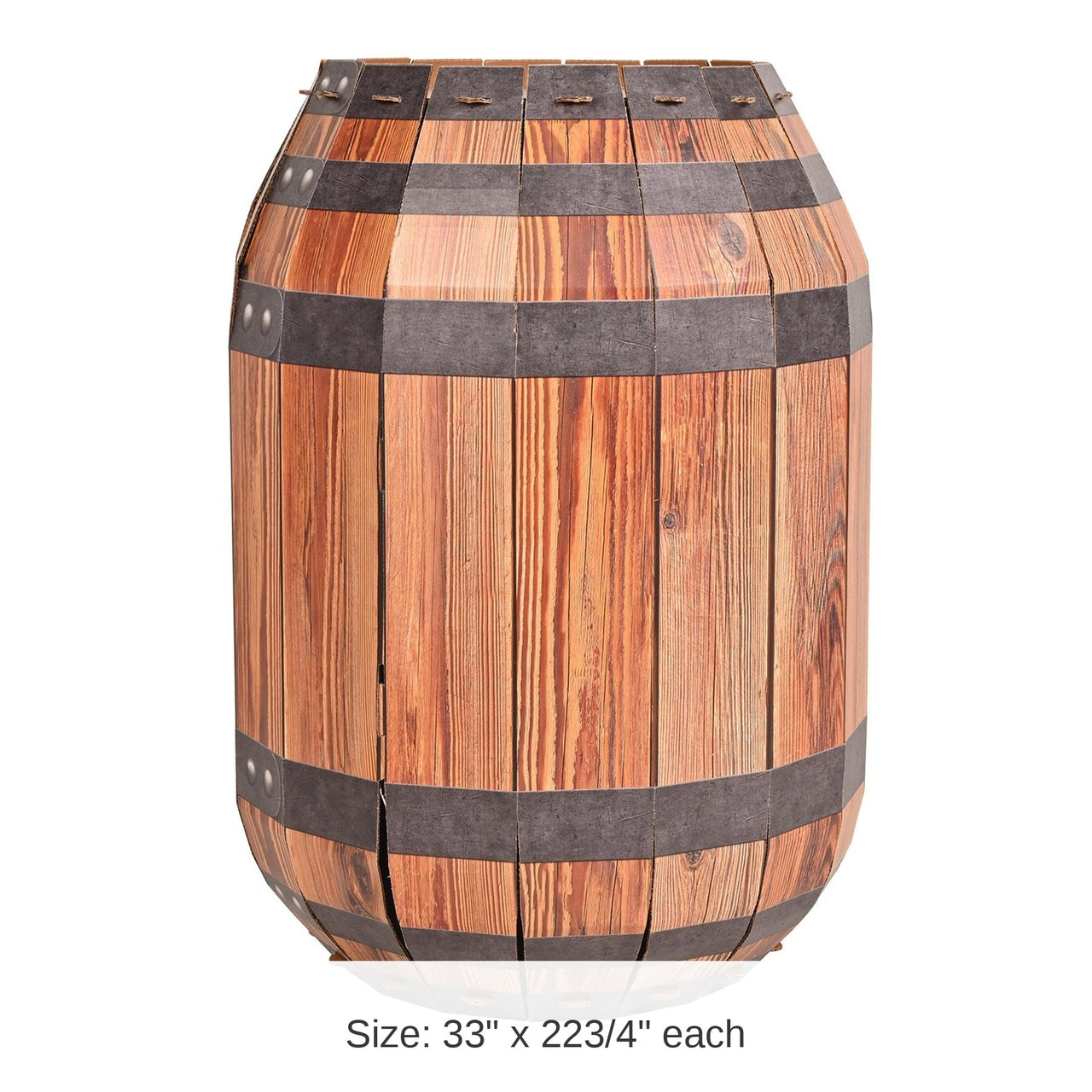 4 Pack Bulk 3-D Barrel Party Prop