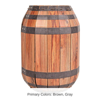 4 Pack Bulk 3-D Barrel Party Prop