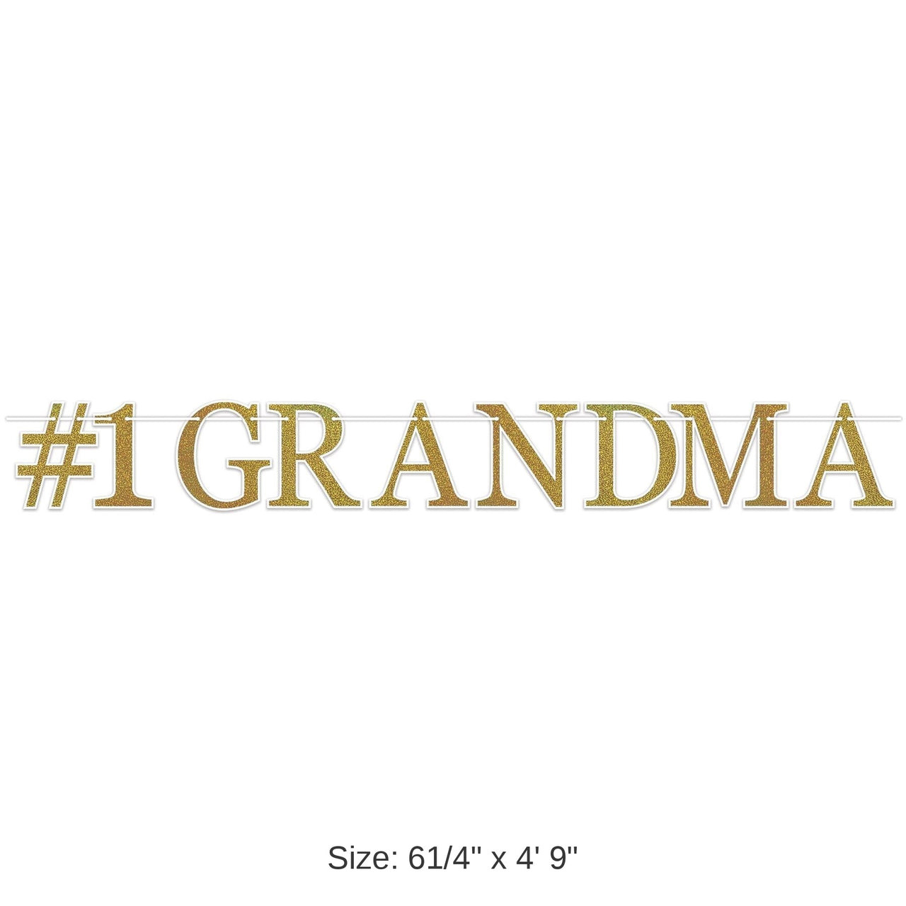 12 Pack Bulk Grandparent's Day #1 Grandma Streamer