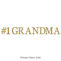12 Pack Bulk Grandparent's Day #1 Grandma Streamer