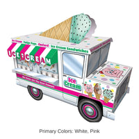 12 Pack Bulk 3-D Ice Cream Truck Party Centerpiece
