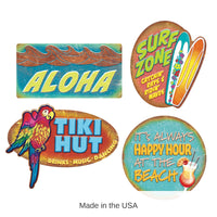 48 Pack Bulk Luau Cutouts