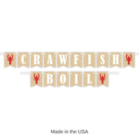 12 Pack Bulk Mardi Gras Crawfish Boil Streamer