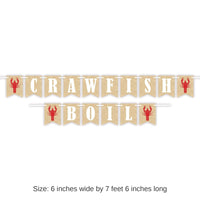 12 Pack Bulk Mardi Gras Crawfish Boil Streamer