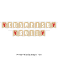 12 Pack Bulk Mardi Gras Crawfish Boil Streamer