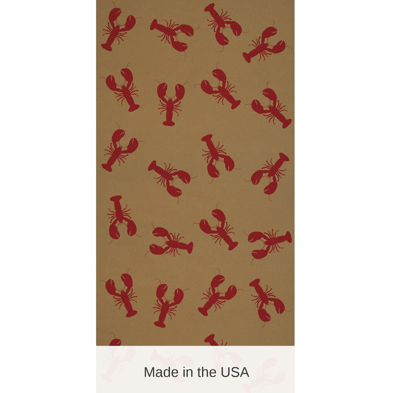 6 Pack Bulk Luau Party Lobster Kraft Paper Table Roll
