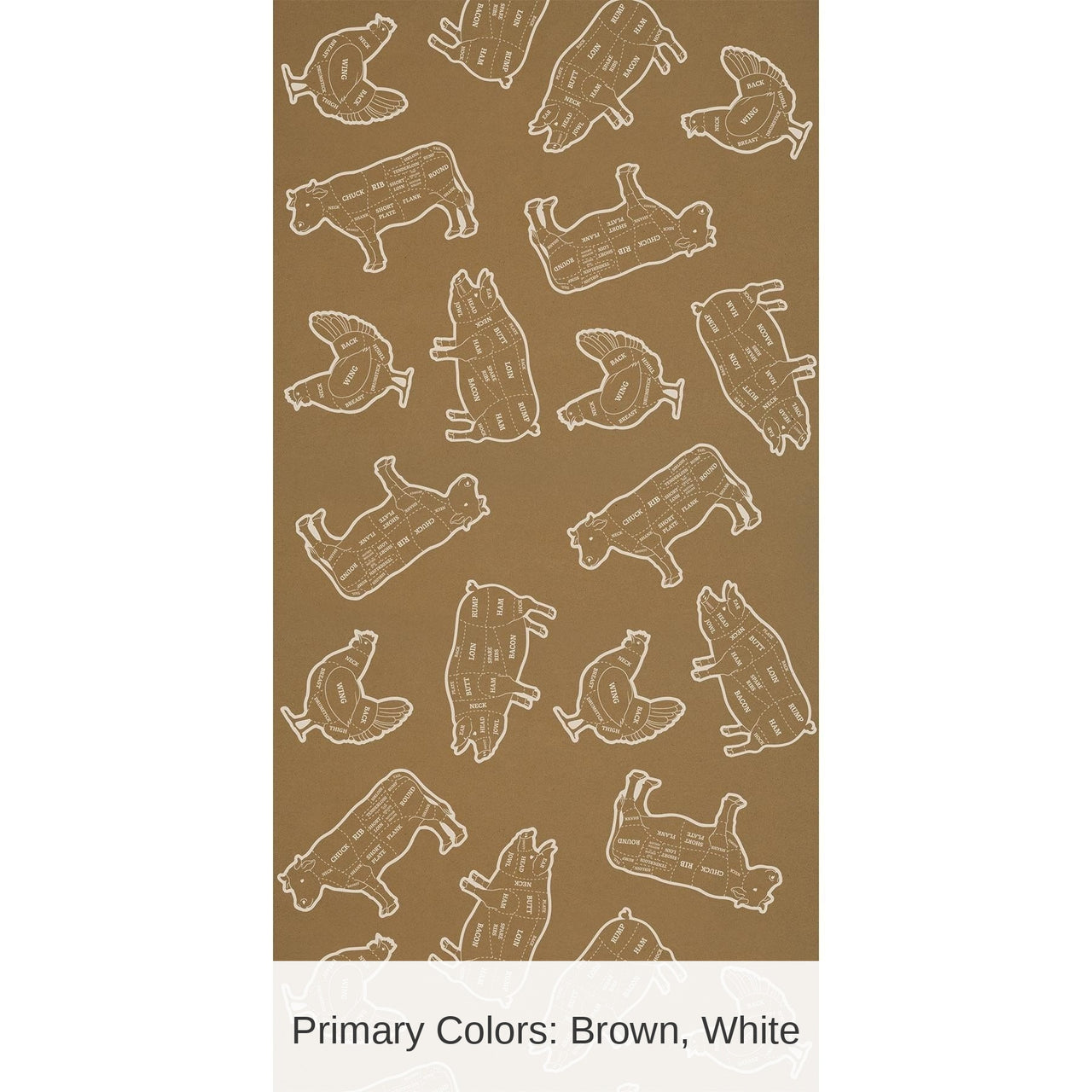 6 Pack Bulk BBQ Kraft Paper Party Table Roll