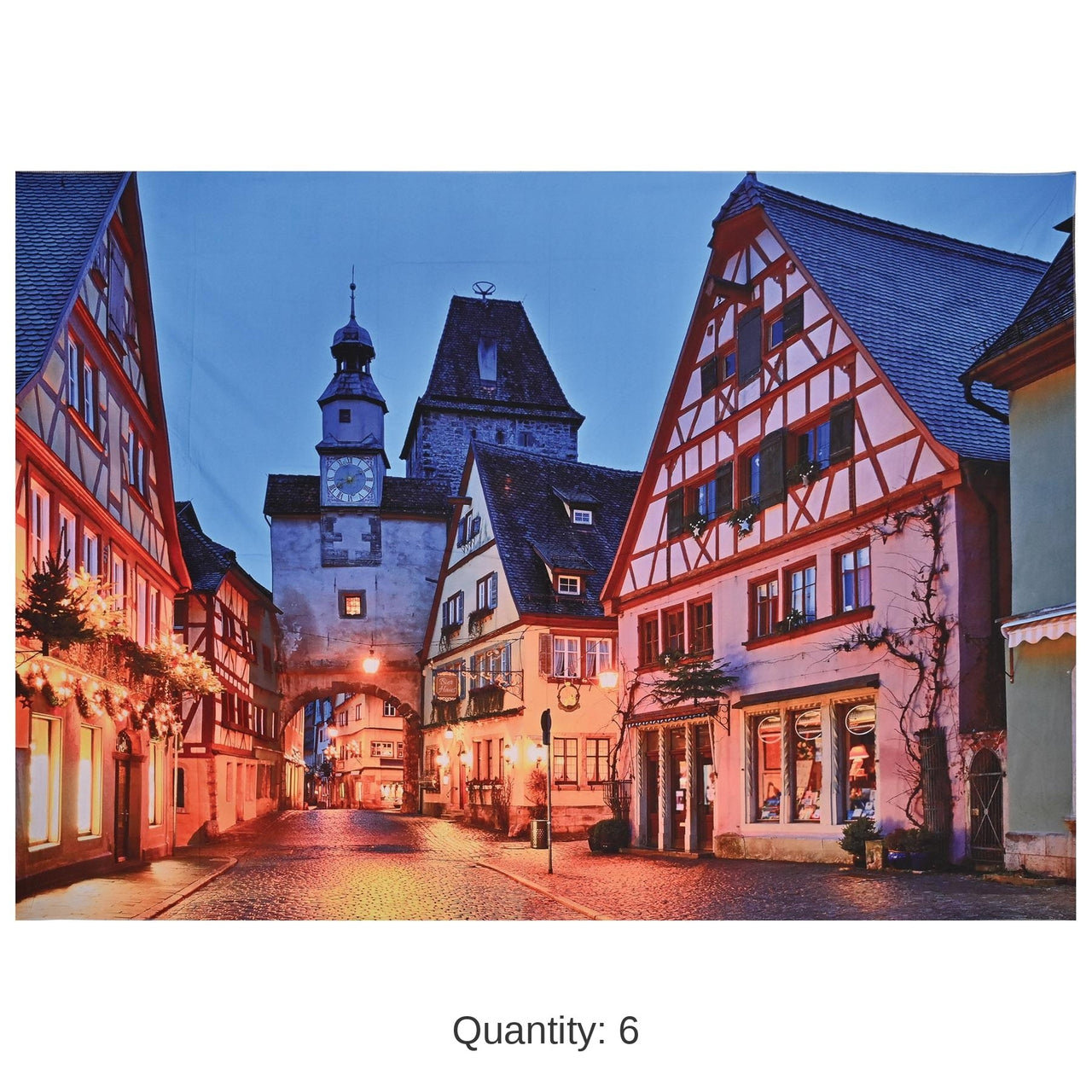 6 Pack Bulk Oktoberfest Fabric Backdrop
