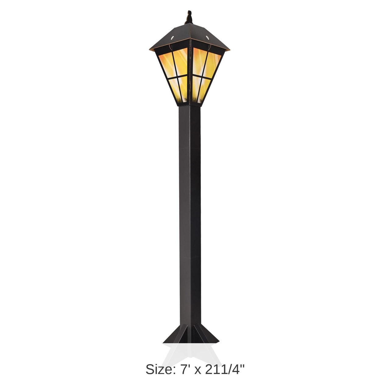 4 Pack Bulk Mardi Gras 3-D Lamppost Prop