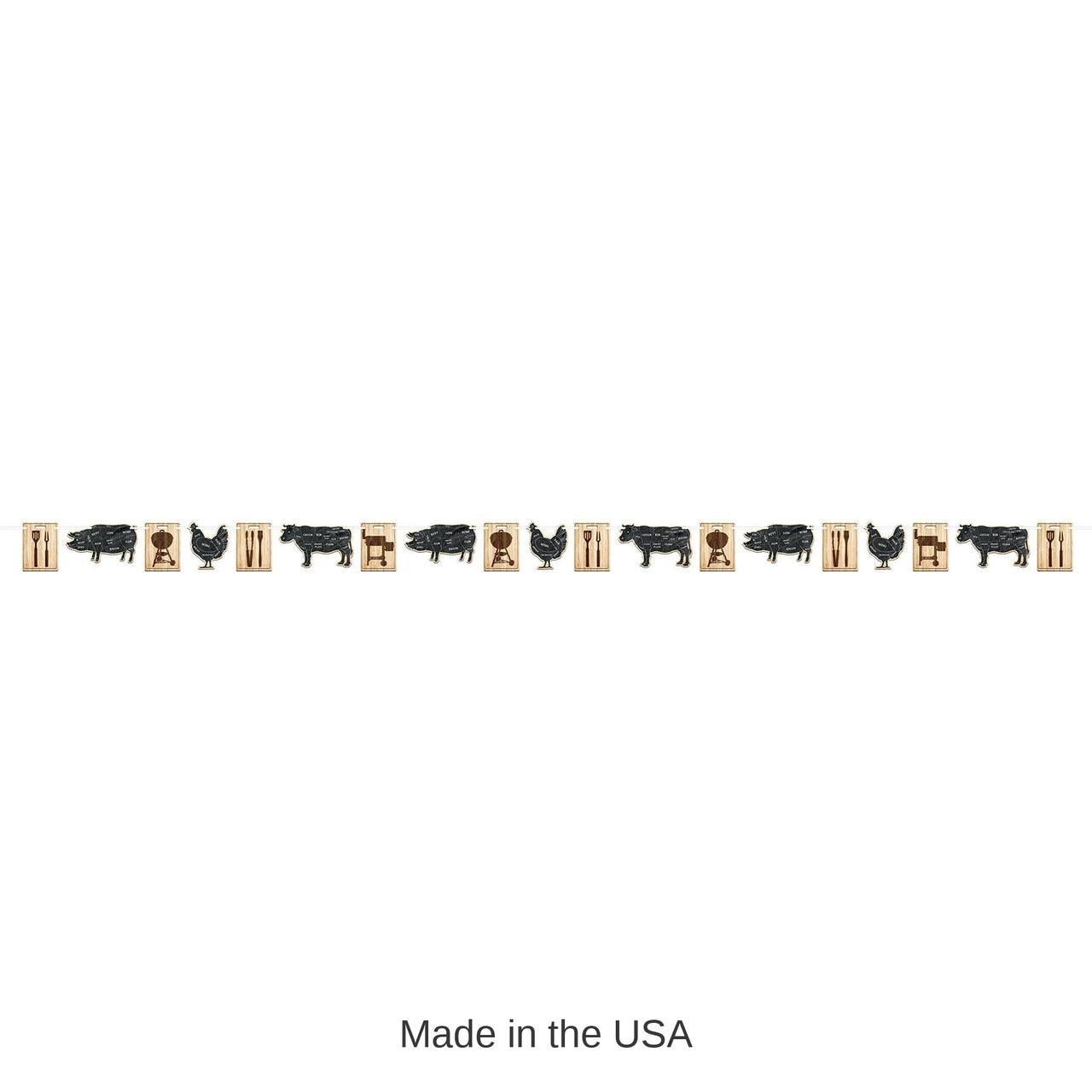 12 Pack Bulk BBQ Party Streamer