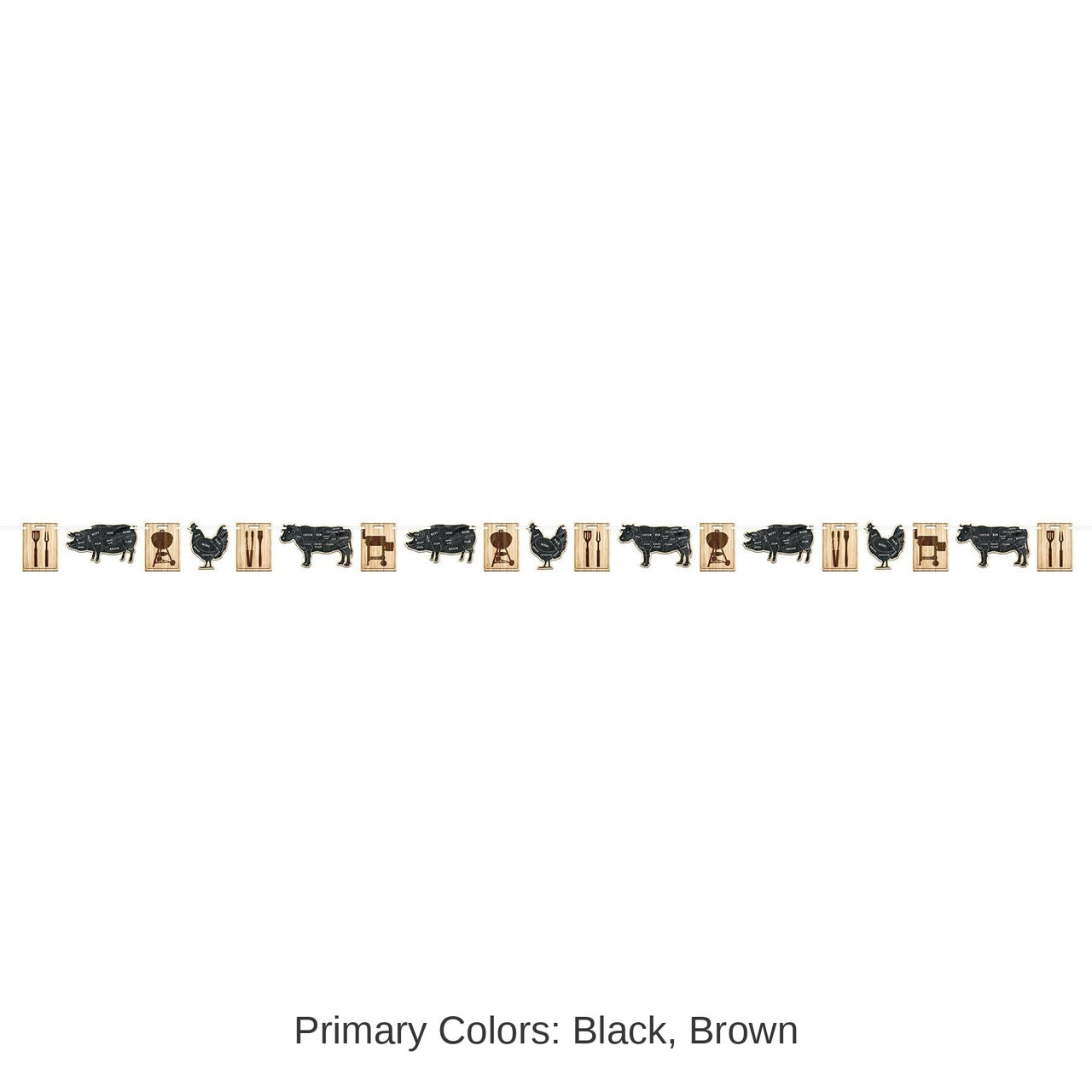 12 Pack Bulk BBQ Party Streamer