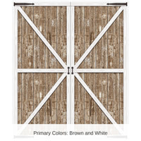 12 Pack Bulk Barn Door Party Prop