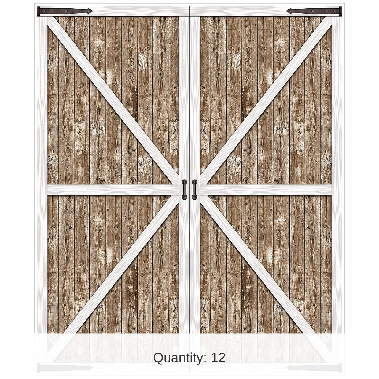 12 Pack Bulk Barn Door Party Prop