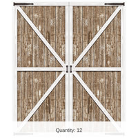 12 Pack Bulk Barn Door Party Prop