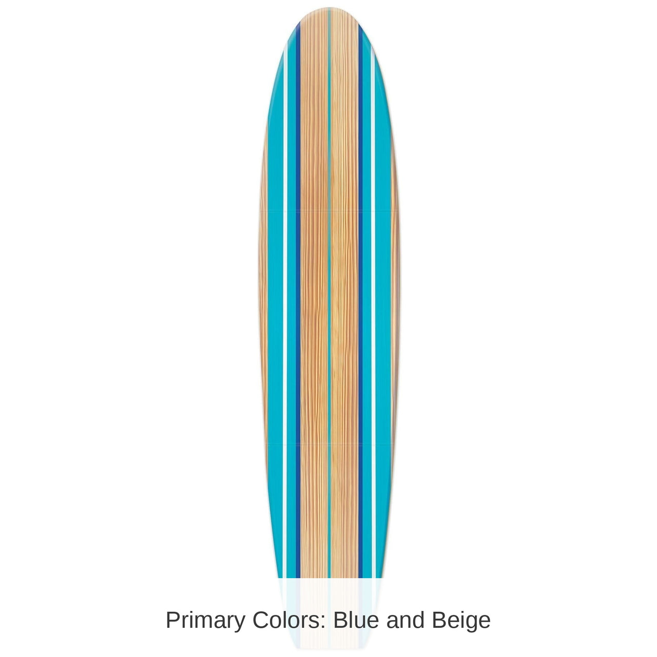 4 Pack Bulk Luau Party Surf Board Stand-Up Decoration