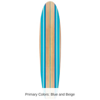 4 Pack Bulk Luau Party Surf Board Stand-Up Decoration