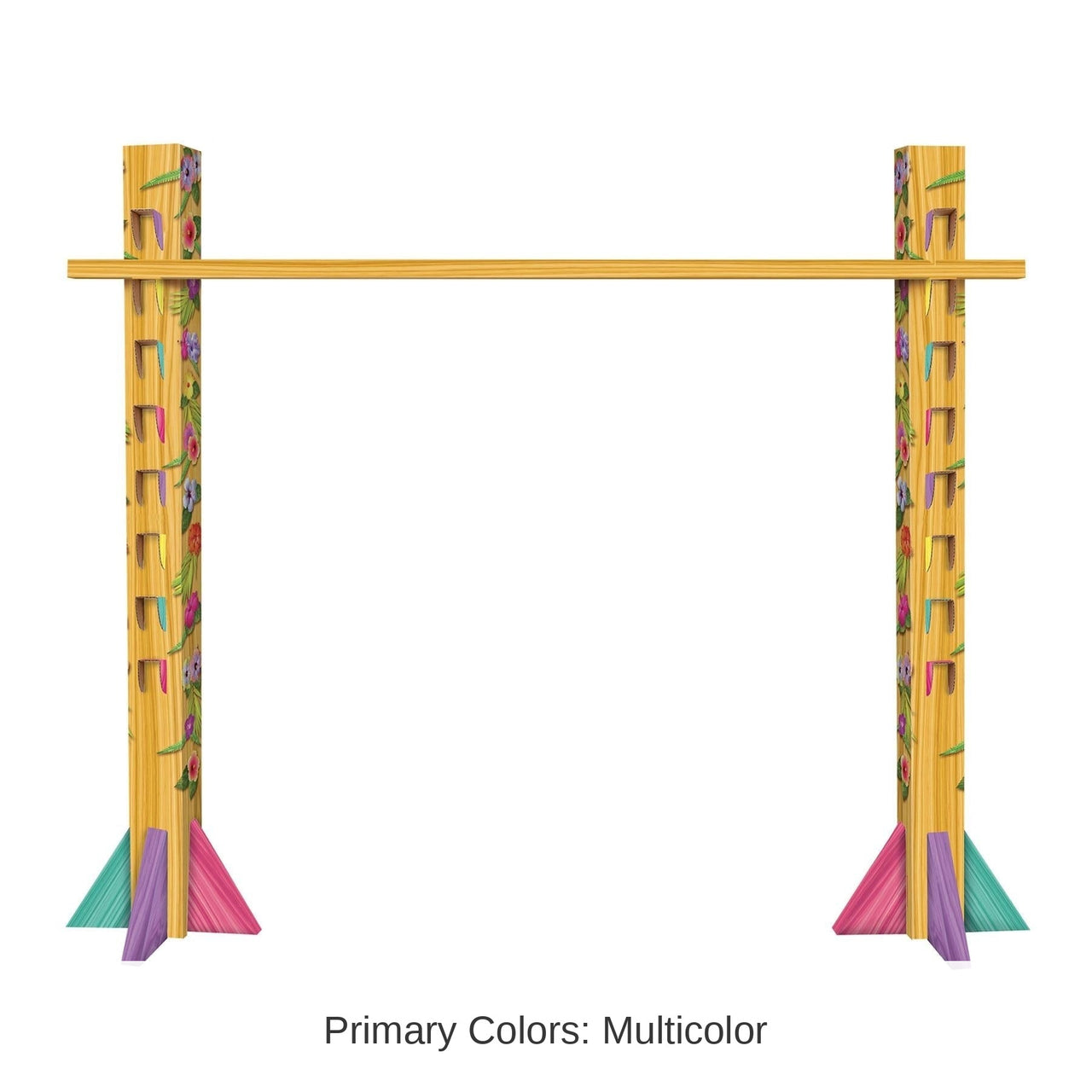 3 Pack Bulk Luau Party 3-D Limbo Game