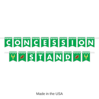 12 Pack Bulk Football Party Concession Stand Streamer
