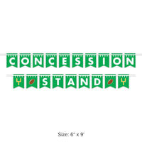 12 Pack Bulk Football Party Concession Stand Streamer