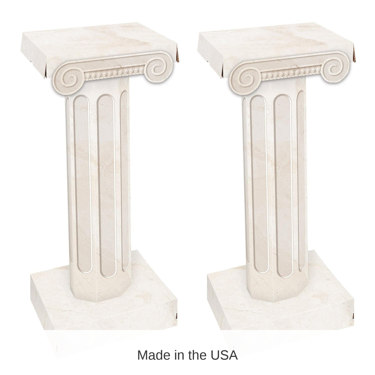 8 Piece Bulk 3-D Party Column Props