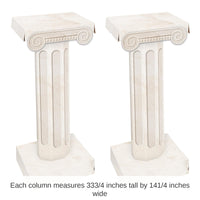 8 Piece Bulk 3-D Party Column Props