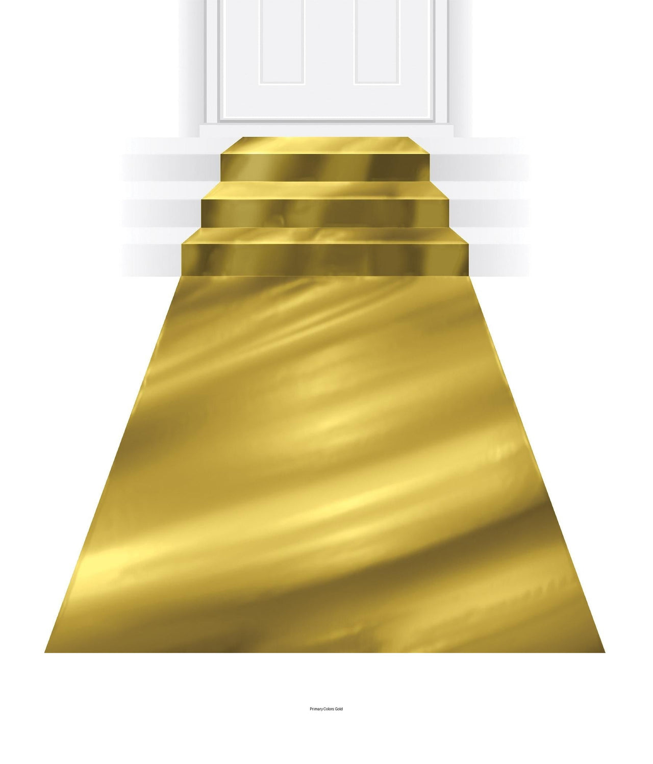 Metallic 50ft Aisle Runner gold