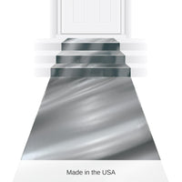 Metallic 50 ft Aisle Runner silver