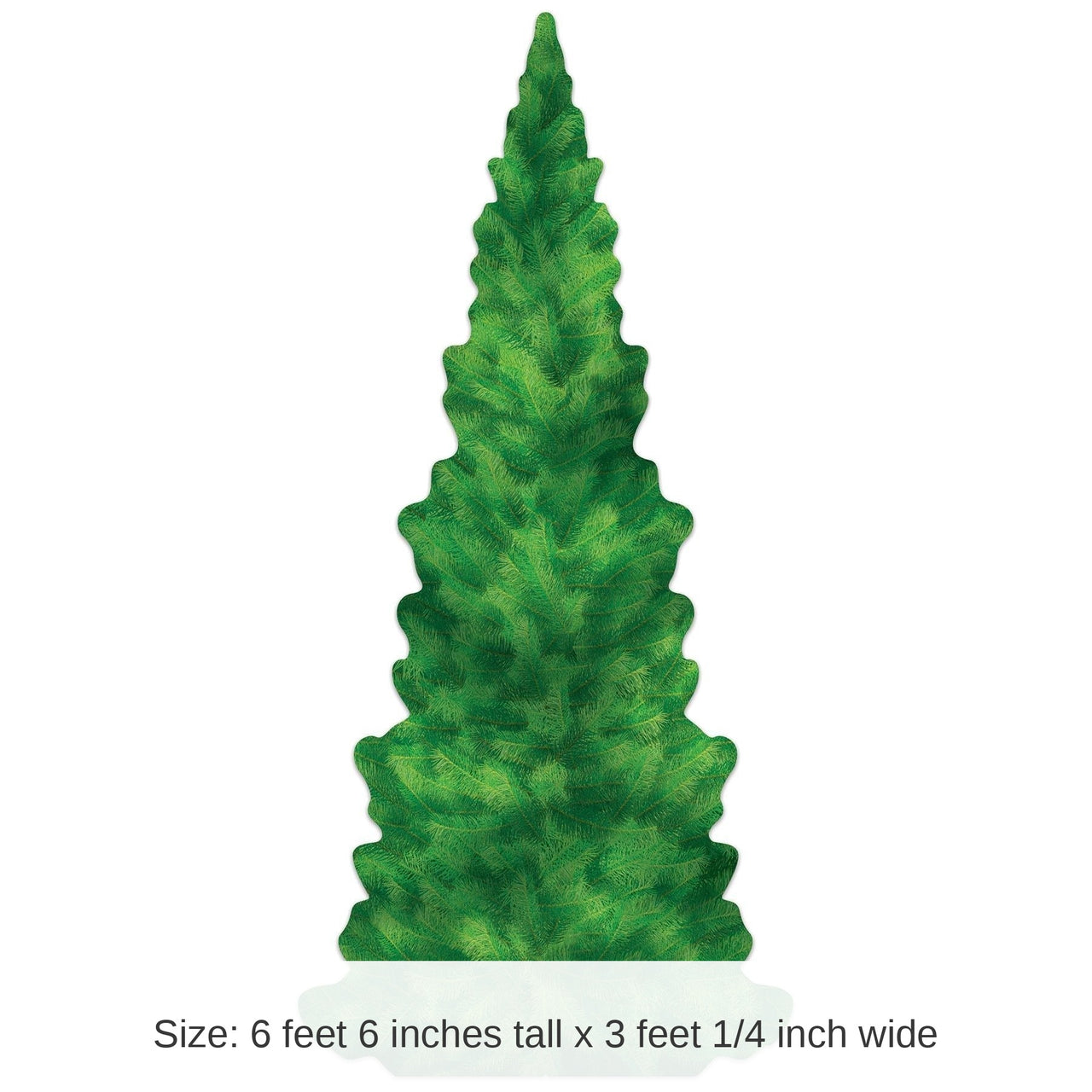 4 Pack Bulk Christmas Evergreen Tree Stand-Up Decoration