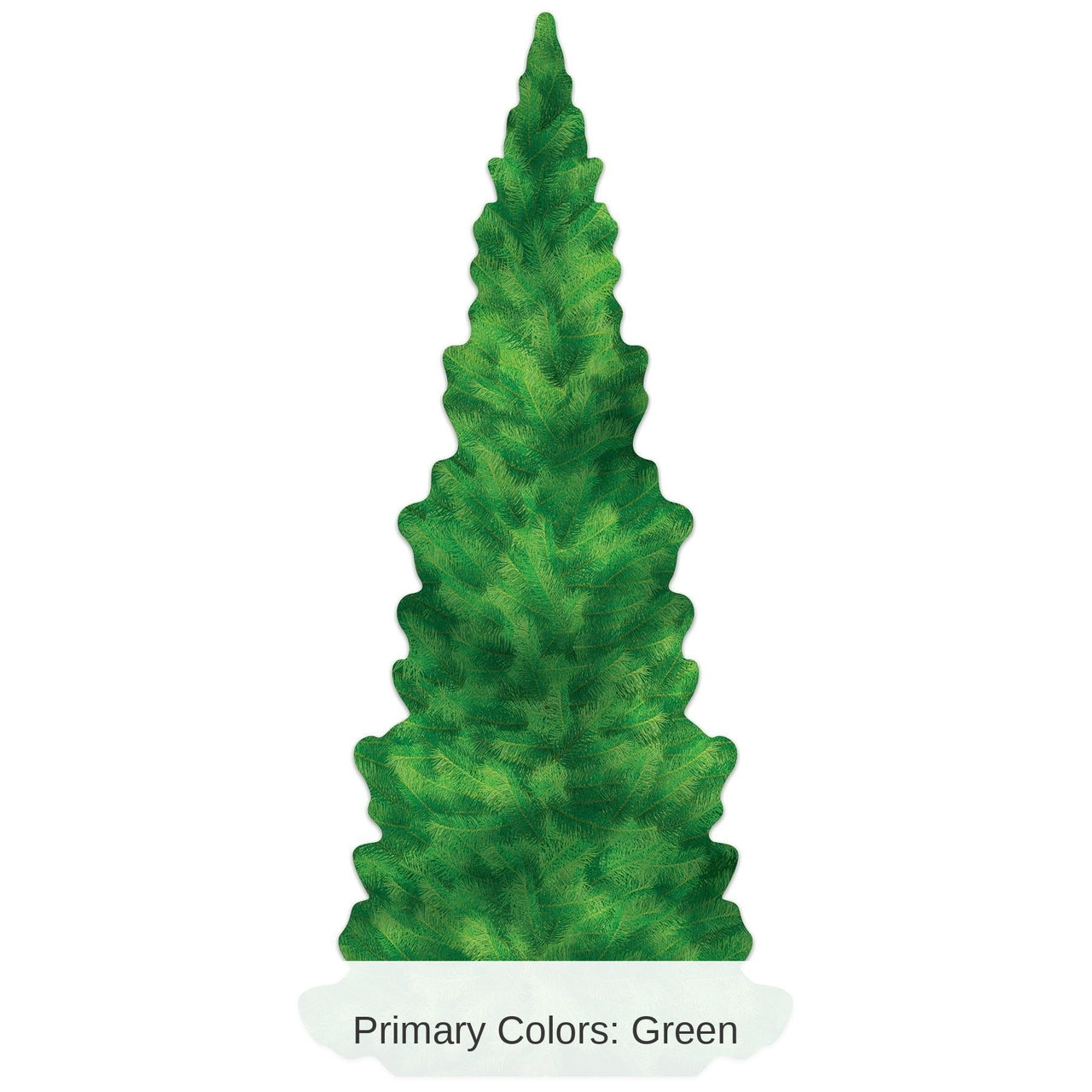 4 Pack Bulk Christmas Evergreen Tree Stand-Up Decoration
