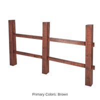 4 Pack Bulk 3-D Brown Fence Party Prop