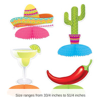 96 Pack Bulk Fiesta Mini Centerpieces