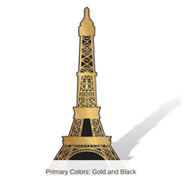 Eiffel Tower Party Stand-Up Decoration