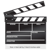 Red Carpet Clapboard Party Stand-Up Decoration