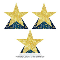 Starry Night Party 3-Piece Stand-Up Decoration
