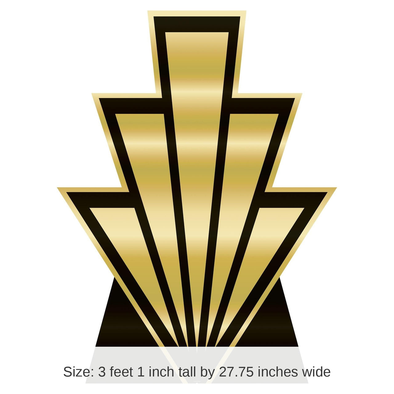 Roaring 20's Art Deco Party Stand-Up Decoration
