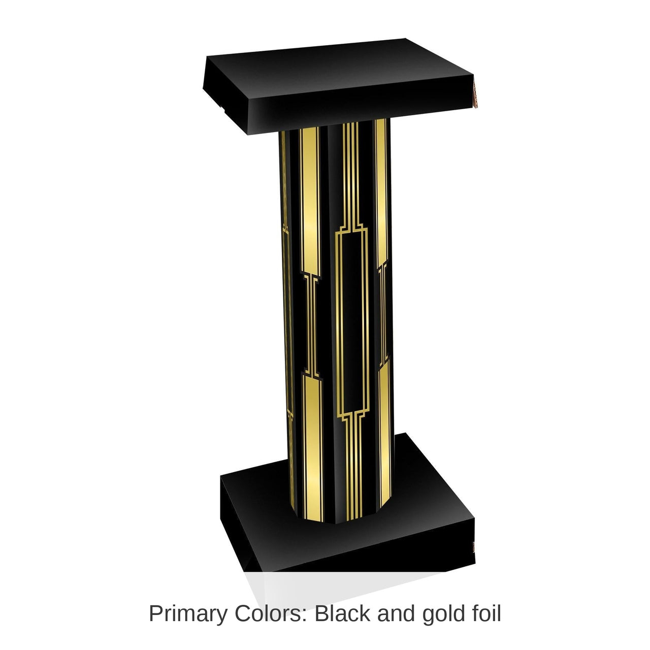 2 Pack Bulk Roaring 20's 3-D Short Party Column Prop
