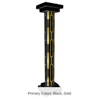 2 Pack Bulk Roaring 20's 3-D Tall Party Column Prop