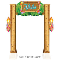 Luau 3-D Archway Prop