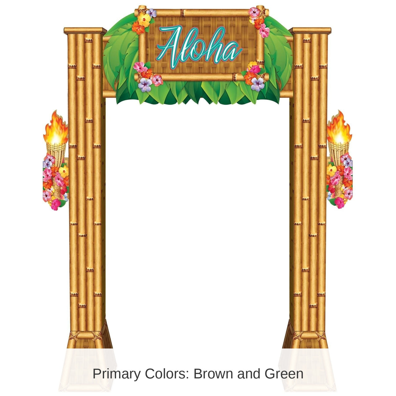 Luau 3-D Archway Prop